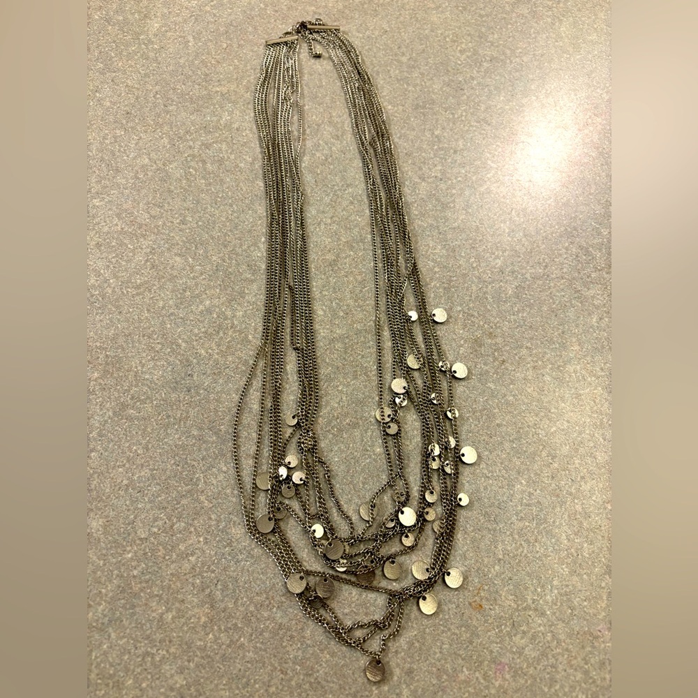 LOFT Multi Strand Bib Necklace